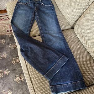 Fidelity Hyacinth low waist jeans (sz 28)